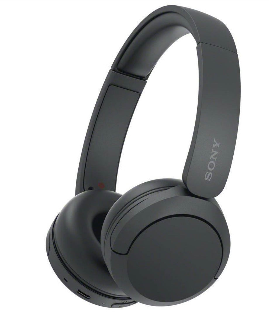 Sony WHCH520/B Bluetooth Wireless Headphones with Microphone - Black