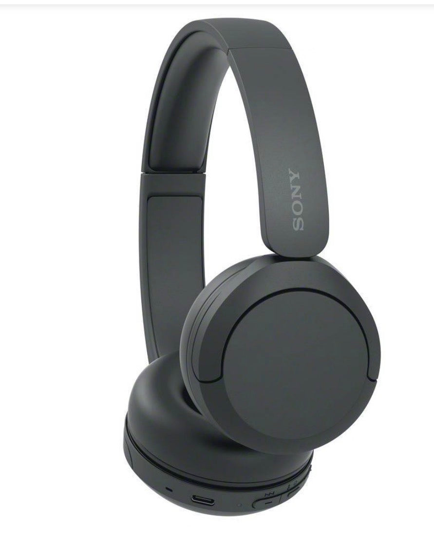 Sony WHCH520/B Bluetooth Wireless Headphones with Microphone - Black